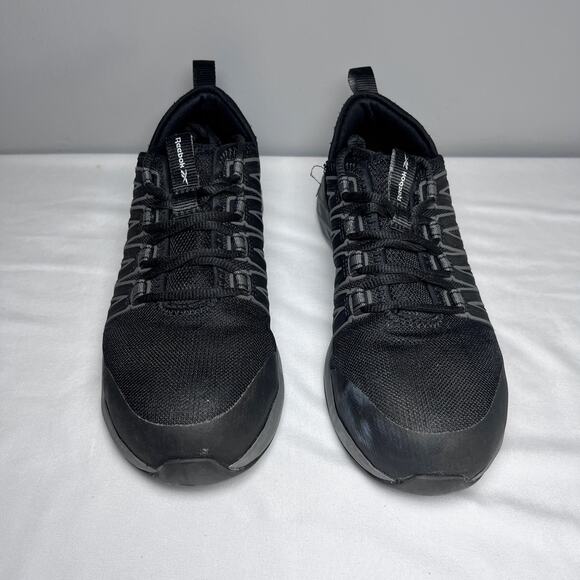 Reebok Work RB2211 Astroride Alloy Toe Shoes Black Men’s 5.5 Women’s 7.5 Safety - Picture 4 of 9